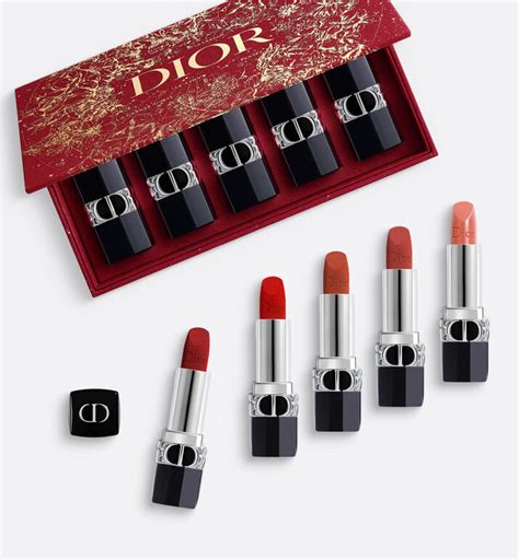 dior lip gift set 2023|Rouge Dior Set 2023 Lunar New Year Limited Edition .